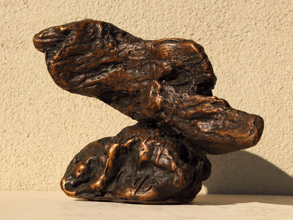 Erminio Tansini, “Senza titolo”, 2015, bronzo. © Erminio Tansini